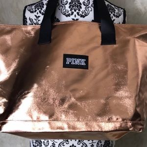 New Pink Rose Gold Tote